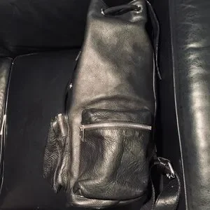 Zara | Bags | Copy Zara Leather Backpack | Poshmark